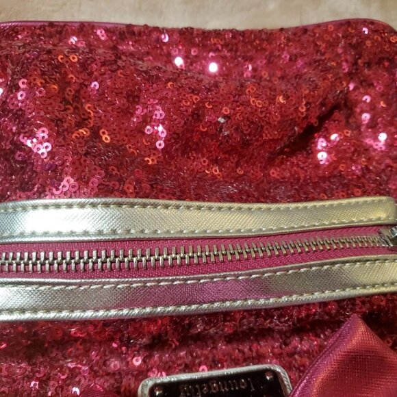 Loungefly Disney Minnie Mouse Magenta Sequin Mini Backpack main image 10